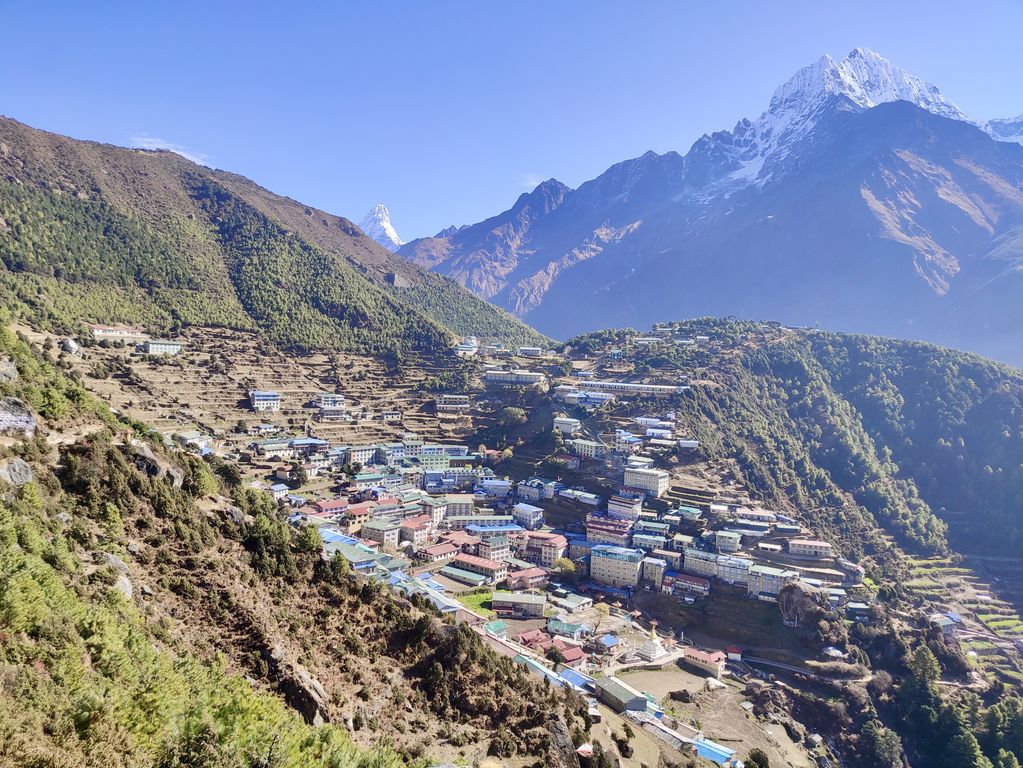 Namche Bazaar groepsreizen Nepal